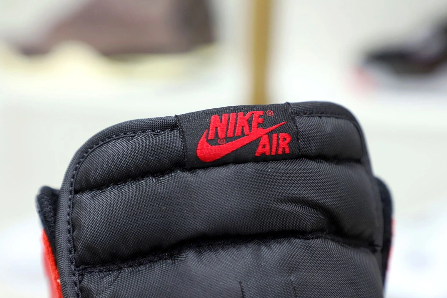 RETRO HIGH AIR JORDAN TOE' 'BRED OG 1 1008